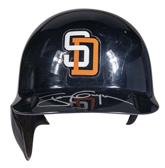 1998 Tony Gwynn Game Used & Signed San Diego Padres Batting Helmet (JT Sports & Beckett)